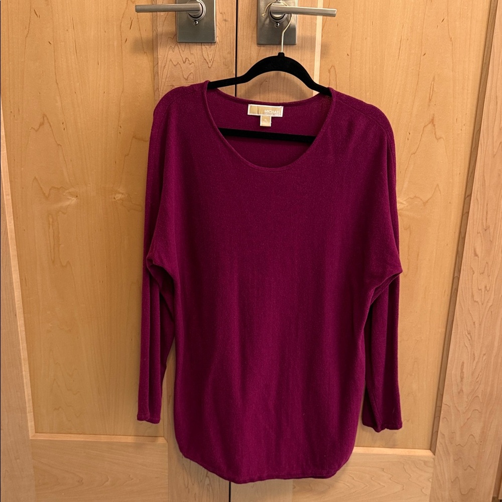 Michael Kors oversized sweater XL pink raspberry
